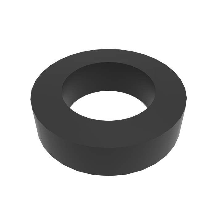 Amba Products Accessory AE-10R-MB 10mm Round Spacer Qty of 2 for Antus or Sirio Collections - 0.375 x 1.5 x 1.5 in. - Matte Black Finish