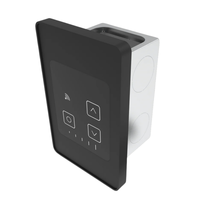 Amba Products ATW-TDHCR-MB Remote Touch Digital Heat Controller - 0.5 x 3.375 x 5.25 in. - Matte Black Finish