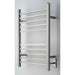 Amba Products Radiant Collection RSWH-B Square Hardwired 10-Bar Towel Warmer - 4.75 x 24.375 x 31.5 in. - Brushed Finish