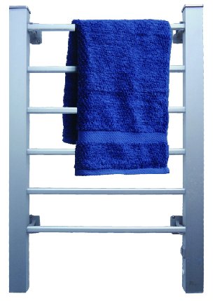 Pursonic TW300 6-Bar Freestanding or Wall Mountable Towel Warmer,Silver
