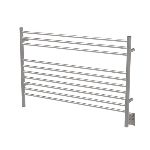 Amba Products Jeeves Collection LSP Model L Straight 10-Bar Hardwired Towel Warmer - 4.5 x 40.25 x 27.75 in. - Polished Finish