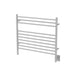 Amba Products Jeeves Collection KSW Model K Straight 10-Bar Hardwired Towel Warmer - 4.5 x 30.25 x 27.75 in. - White Finish