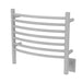 Amba Products Jeeves Collection HCW Model H Curved 7-Bar Hardwired Towel Warmer - 6.5 x 21.25 x 18.75 in. - White Finish