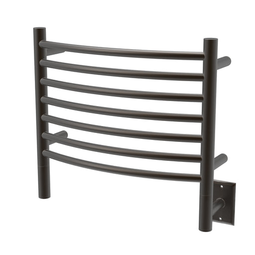 Amba Products Jeeves Collection HCO Model H Curved 7-Bar Hardwired Towel Warmer - 6.5 x 21.25 x 18.75 in. - Oil Rubbed Bronze Finish