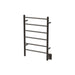 Amba Products Jeeves Collection JSO Model J Straight 6-Bar Hardwired Towel Warmer - 4.5 x 21.25 x 31.75 in. - Oil Rubbed Bronze Finish