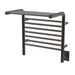 Amba Products Jeeves Collection MSO Model M Shelf 11-Bar Hardwired Towel Warmer - 15.25 x 21.25 x 22.75 in. - Oil Rubbed Bronze Finish