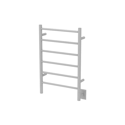 Amba Products Jeeves Collection JSW Model J Straight 6-Bar Hardwired Towel Warmer - 4.5 x 21.25 x 31.75 in. - White Finish