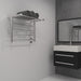 Amba Products RSH-B Radiant 8-Bar Shelf Hardwired Plug-in Combo Towel Warmer - 14 x 24.5 x 19.125 in. - Brushed Finish