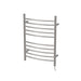 Amba Products Radiant Collection RWP-CP Plug-In Curved 10-Bar Towel Warmer - 5.75 x 23.625 x 31.5 in. - Polished Finish