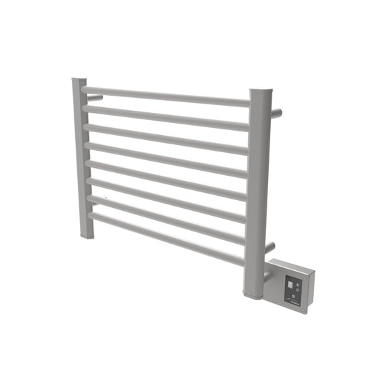 Amba Products Sirio Collection S2921B 8-Bar Hardwired Towel Warmer - 4 x 32.5 x 23.375 in. - Brushed Finish