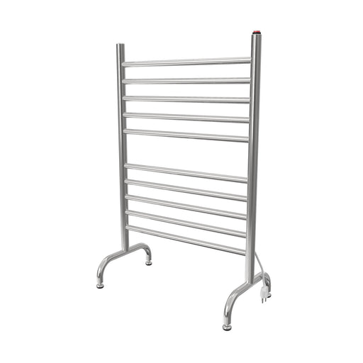 Amba Products Solo Collection SAFSP-24 Freestanding 24-Inch Wide Towel Warmer - 11.875 x 23.625 x 38 in. - Polished Finish