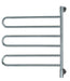 Amba Products Swivel Collection J-B003P Medium Jill 6-Bar Plug-In Towel Warmer - 4.25 x 25 x 29.125 in. - Polished Finish