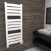 Amba Products Vega Collection V2356W 12-Bar Hardwired Towel Warmer - 3.625 x 26.25 x 57.75 in. - White Finish