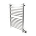 Amba Products Quadro Collection Q2842P 16-Bar Hardwired Towel Warmer - 4.125 x 32.25 x 44.75 in. - Polished Finish