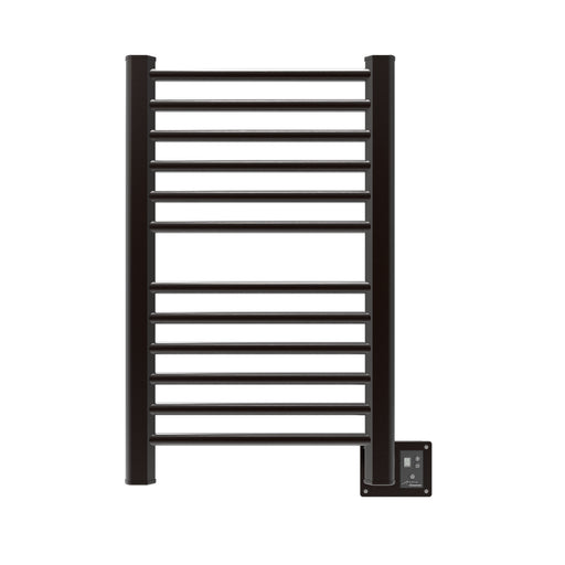 Amba Products Sirio Collection S2133O 12-Bar Hardwired Towel Warmer - 4 x 24.625 x 35.125 in. - Oil Rubbed Bronze Finish