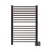 Amba Products Sirio Collection S2942O 16-Bar Hardwired Towel Warmer - 4 x 32.5 x 44.625 in. - Oil Rubbed Bronze Finish