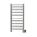 Amba Products Sirio Collection S2142B 16-Bar Hardwired Towel Warmer - 4 x 24.625 x 44.625 in. - Brushed Finish