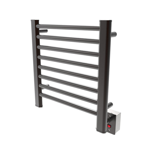 Amba Products Sirio Collection S2121O 8-Bar Hardwired Towel Warmer - 4 x 21.75 x 23.5 in. - Oil Rubbed Bronze Finish