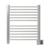 Amba Products Sirio Collection S2933P 12-Bar Hardwired Towel Warmer - 4 x 32.5 x 35.125 in. - Polished Finish