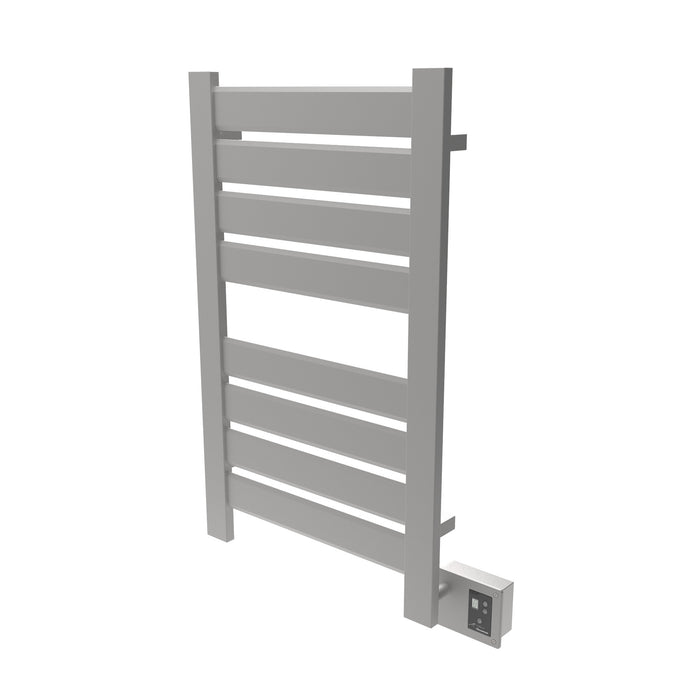 Amba Products Vega Collection V2338B 8-Bar Hardwired Towel Warmer - 3.625 x 26.25 x 39 in. - Brushed Finish