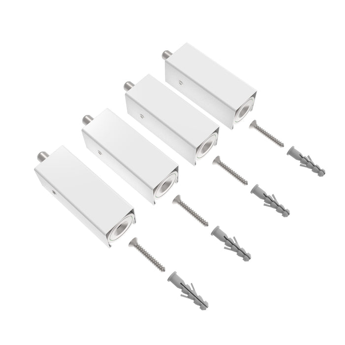 Amba Products Component AQV-BP-W Quadro and Vega Collection Bracket Pack - White Finish