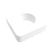 Amba Products Accessory AE-10S-W 10mm Square Spacer Qty of 2 for Quadro or Vega Collections - 0.375 x 1.5 x 1.5 in. - White Finish