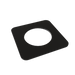 Amba Products Accessory AE-1S-MB 1mm Square Spacer Qty of 2 for Quadro or Vega Collections - 0.04 x 1.5 x 1.5 in. - Matte Black Finish