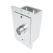 Amba Products Accessory ATW-CWB Concealed Wall Box for ATW-TDHCR Controllers - 0.5 x 3.375 x 5.25 in. - Stainless Steel Finish