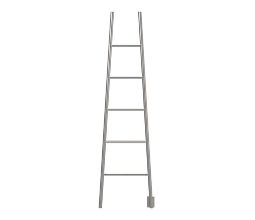 Amba Products ASP Jeeves Model A Ladder 5-Bar Hardwired Drying Rack Towel Warmer - 7.375 x 21.25 x 75.125 in. - Polished Finish
