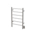 Amba Products JSP Jeeves Model J Straight 6-Bar Hardwired Drying Rack Towel Warmer - 4.5 x 21.25 x 31.75 in. - Polished Finish