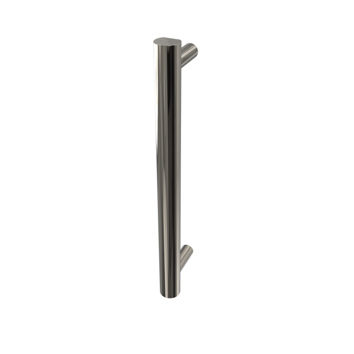 Amba Products i20RO.PN Modello i Round 20-Inch Hardwired Single Bar Towel Warmer - 4.125 x 19.625 x 1.625 in. - Polished Nickel Finish