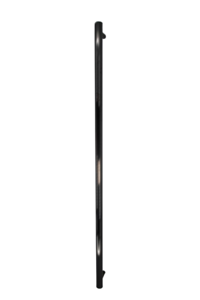 Amba Products i59RO.PBB Modello i Round 59-Inch Hardwired Single Bar Towel Warmer - 4.125 x 59 x 1.625 in. - PVD Brushed Black Finish
