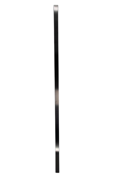 Amba Products i59SQ.PBB Modello i Square 59-Inch Hardwired Single Bar Towel Warmer - 4.25 x 59 x 1.5 in. - PVD Brushed Black Finish