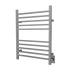 Amba Products RSWH-B Radiant 10-Bar Square Hardwired Plug-in Combo Towel Warmer - 4.75 x 24.5 x 31.5 in. - Brushed Finish