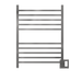 Amba Products RSWH-P Radiant 10-Bar Square Hardwired Plug-in Combo Towel Warmer - 4.75 x 24.5 x 31.5 in. - Polished Finish