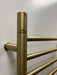 Amba Products RWH-SBB Radiant Straight 10-Bar Hardwired Plug-in Combo Towel Warmer - 4.75 x 24.5 x 31.875 in. - Brushed Bronze Finish