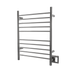 Amba Products RWH-SP Radiant Straight 10-Bar Hardwired Plug-in Combo Towel Warmer - 4.75 x 24.5 x 31.875 in. - Polished Finish