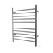 Amba Products RWH-SP Radiant Straight 10-Bar Hardwired Plug-in Combo Towel Warmer - 4.75 x 24.5 x 31.875 in. - Polished Finish
