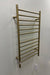 Amba Products RWHL-SBB Radiant Straight 12-Bar Large Hardwired Plug-in Combo Towel Warmer - 4.75 x 24.5 x 41.75 in. - Brushed Bronze Finish