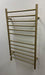 Amba Products RWHL-SBB Radiant Straight 12-Bar Large Hardwired Plug-in Combo Towel Warmer - 4.75 x 24.5 x 41.75 in. - Brushed Bronze Finish