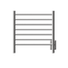 Amba Products RWHS-SB Radiant 7-Bar Small Hardwired Plug-in Combo Towel Warmer - 4.75 x 20.5 x 20.125 in. - Brushed Finish