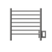 Amba Products RWHS-SP Radiant 7-Bar Small Hardwired Plug-in Combo Towel Warmer - 4.75 x 20.5 x 20.125 in. - Polished Finish