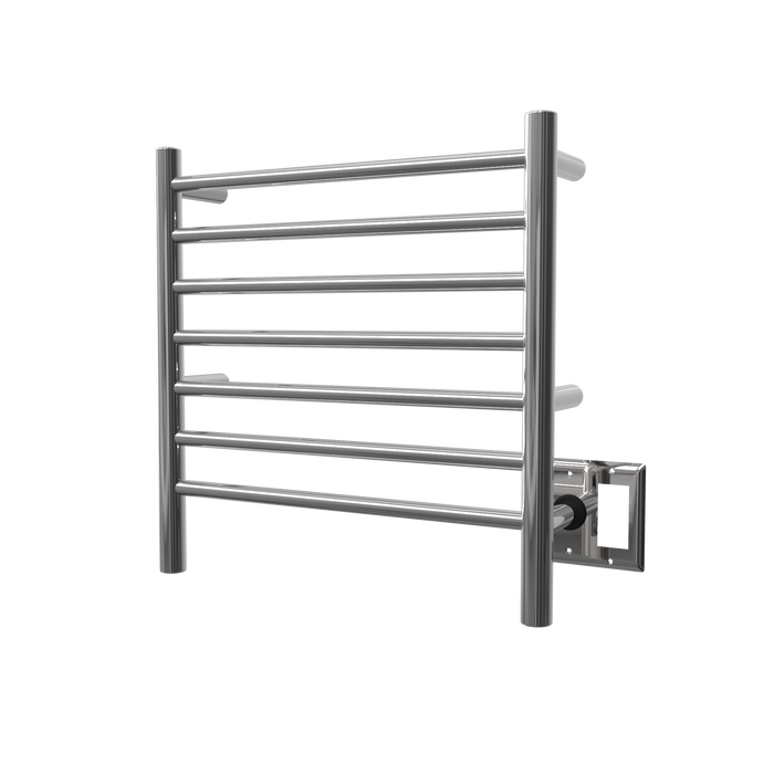 Amba Products RWHS-SP Radiant 7-Bar Small Hardwired Plug-in Combo Towel Warmer - 4.75 x 20.5 x 20.125 in. - Polished Finish