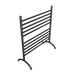 Amba Products SAFSMB-33 Solo 33-Inch Freestanding Towel Warmer - 15 x 32.5 x 38 in. - Matte Black Finish