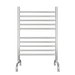 Amba Products SAFSP-24 Solo 24-Inch Freestanding Towel Warmer - 11.875 x 23.625 x 38 in. - Polished Finish