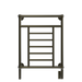 Amba Products T-2536BB Traditional Model 8-Bar Hardwired Towel Warmer - 5.375 x 25.25 x 36.375 in. - Brushed Bronze Finish