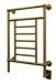 Amba Products T-2536BMB Traditional Model 8-Bar Hardwired  Towel Warmer - 5.375 x 25.25 x 36.375 in. - Brushed Modern Brass