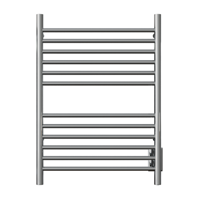 Amba Products Cape Model Cape2332 Straight 12-Bar Hardwired Plug-in Combo Towel Warmer - 4.625 x 23.875 x 31.5 in. - Polished Finish
