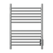 Amba Products Cape Model Cape2332 Straight 12-Bar Hardwired Plug-in Combo Towel Warmer - 4.625 x 23.875 x 31.5 in. - Polished Finish
