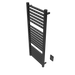 Amba Products Q2154MB Quadro 20-Bar Hardwired Towel Warmer - 4.375 x 21.25 x 54.375 in. - Matte Black Finish